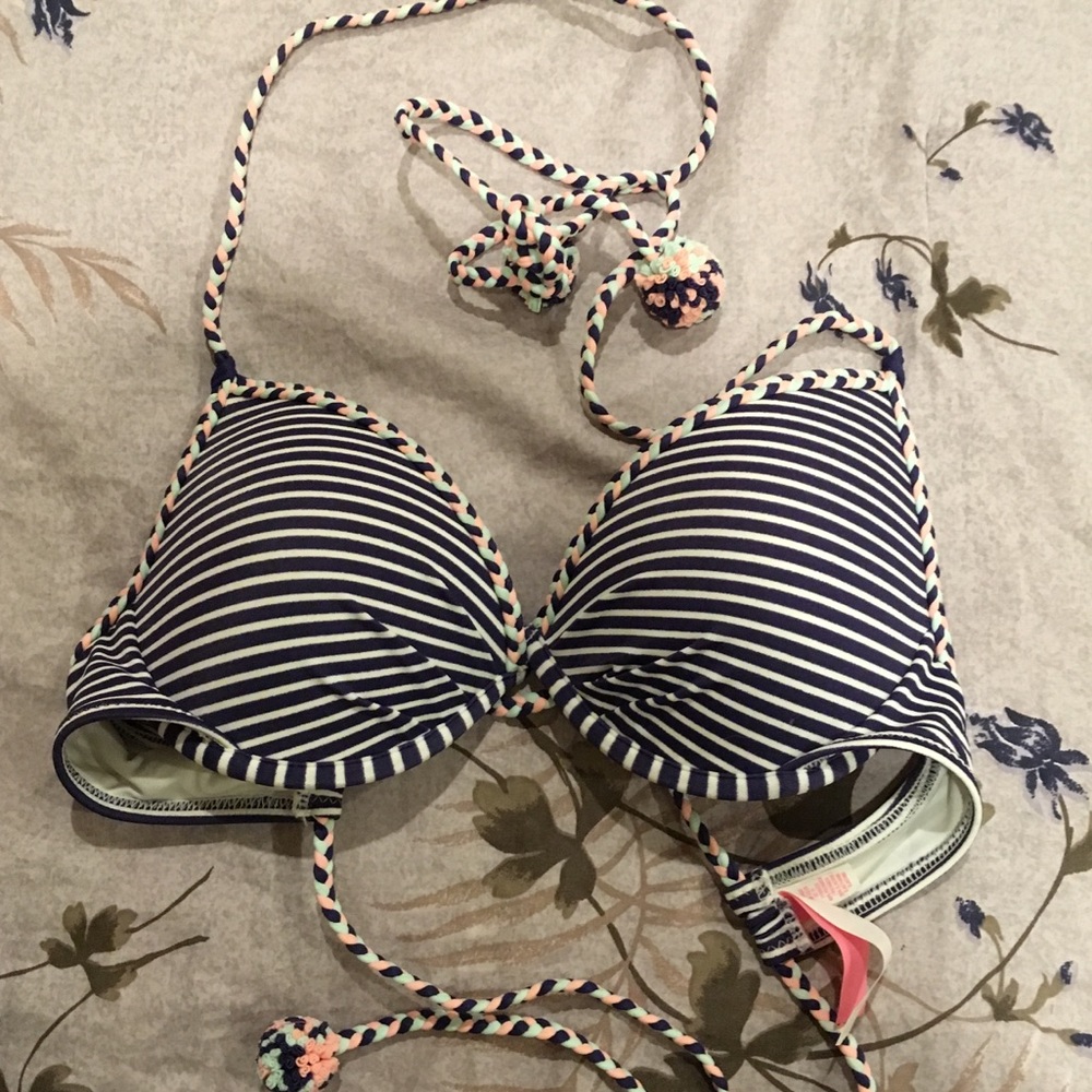 VS push up swim top